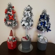 Stroik świąteczny choinka 50cm