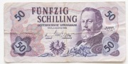 Austria 50 szylingów 1962 P.137 Rzadki