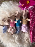 Myszki rękodzieło handmade nie Maileg