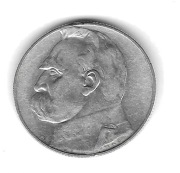 5 zł J. PIŁSUDSKI 1936 r stan IDEALNY  JP.07