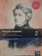 Ponad słowami 2 część 1 - podręcznik 