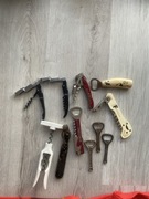 Vintage otwieracze do kapsli, korkociągi, do puszek