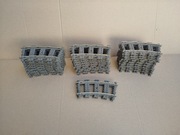 Lego Tory 9 Volt łuki , zakręty 32 szt