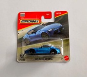 Matchbox - Toyota GR Supra 2023 - 15/125 Case B - niebieski blue hot wheels