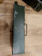 Puszka po oleju Steol M - militaria PRL
