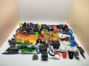 miks używanych klocków LEGO: seria Bionicle, hero factory