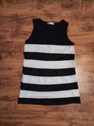 Prosta sukienka w paski Arden Furtado rozmiar XL