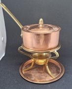 Rondel CopperButter Warmer z pokrywką, uchwytem i podgrzewaczem