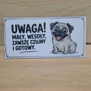 Tabliczka Ostrzegawcza MOPS – Nowa | Druk UV | Dibond