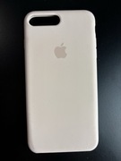 Etui iPhone 8 plus silicone case różowy pink