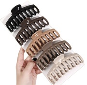 Klamra Do Włosów Karmelowa nr 3 Matowa 10,5 Cm Klasyczna