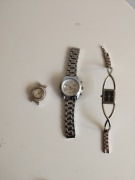 Zestaw trzech zegarków do przeróbki 
