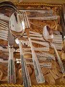 SZTUĆCE OBIADOWE HEFRA MET 60 WZÓR WSCHODNI STAN BDB