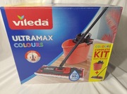 Vileda Mop Płaski Ultramax Colours Pomarańczowy