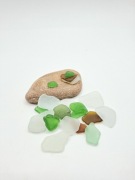 Sea glass morskie szkło materiał do produkcji biżuterii dekoracja