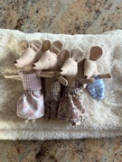 Myszki rodzinka rękodzieło komplet 