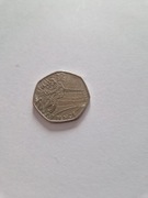 Moneta Wielka Brytania 2011 50 pensów London Olympics - Cycling 