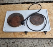 Elektryczna kuchenka dwustanowiskowa -sprawna 