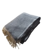 narzuta pled koc wełniany 100% wełna jagnięca gramatura 580 160x200 polski