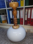 lampa wisząca PRL z żarówką led