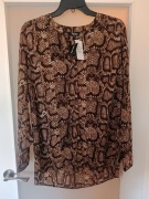 Koszula Tom & Rose XXL (44) – elegancka i wygodna | NOWA z metkami