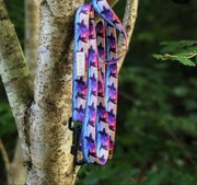 Smycz miejska taśma 2,5 cm długość 3 m