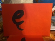 Szorstkie litery Montessori- cały zestaw. 