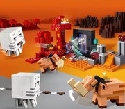 Zestaw Klocków Minecraft Nether Portal Ghast