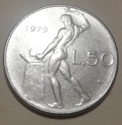 Włochy 50 lirów 1979