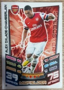 TOPPS MATCH ATTAX 2012/13 KARTA ALEX OXLADE CHAMBERLAIN