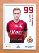 Oficjalna karta Wisła Kraków 2019/20 Damian Pawłowski