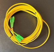 Kabel przewód patchcord światłowód 5m podwójny