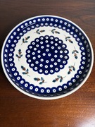 Taca 27 cm ceramika bolesławiecka