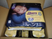 Pieluchomajtki NOCNE dla dzieci (216 szt) Libero Night Pants rozmiar 6