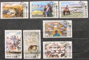 Mongolia Mi 2079-85 – Malarstwo mongolskie 