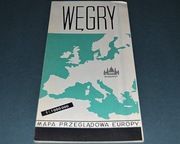 Węgry Mapa Wyd 1966r Starocia