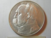 10zł Piłsucki 1936r. Piękny stan.