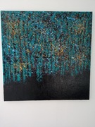 Abstrakcja na płótnie 