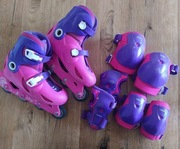 Rolki Oxelo Play3 dziecięce 34-36 + ochraniacze