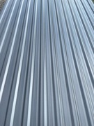 Blacha trapezowa RAL 9007 w gotowych arkuszach.