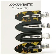 Zestaw czterech klipsów do włosów -  nie powodują zagnieceń na włosach