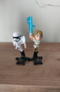 Kinder star wars Stormtrooper i Luke Skywalker