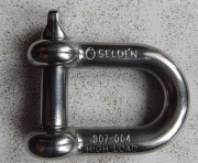 Okazja! Szekla stalowa, żeglarska, linowa Selden