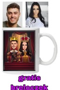 Hit kubek personalizowany król i królowa idealny prezent gratis breloczek