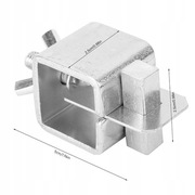 Zaciski uchwyty blacharskie spawalnicze klips motylkowy zestaw 6 sztuk