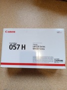 Toner Canon 057H kolor czarny black, oryginalny nowy 10 tyś, stron