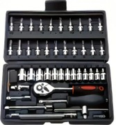 Komplet kluczy w walizce 46 elementów