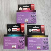 Zestaw: 3 tusze zamienniki do drukarek Brother 