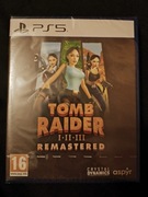 TOMB RAIDER I-II-III REMASTERED PS5 NOWA w FOLII