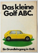 Folder prospekt reklamowy Das kleine Golf ABC.